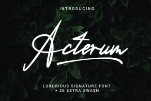 Acterum Typeface Review: Elevating Social Campaigns with Premium Script Design