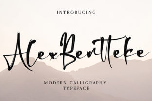 Alex Bentteke: The Handwritten Typeface That Elevates Your Brand