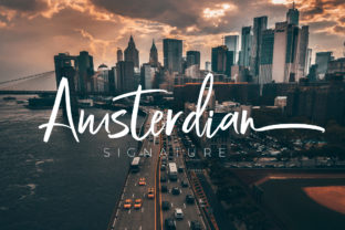 Amsterdian: The Handwritten Script Font for Modern Brand Identity