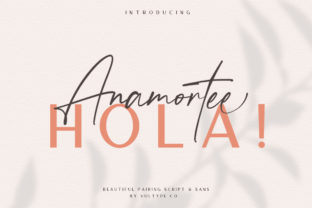 Anamortee: The Perfect Script Font for Handmade Product Labels
