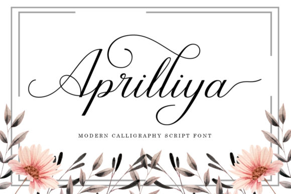 Aprilliya: The Elegant Script Font for Modern Web Design