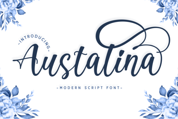 Austalina: A Sweet Script Font for Modern Brand Identity