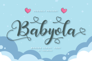 Babyola: The Playful Script Font That Elevates Campaign Creativity