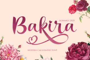 Bakira Script Font: Elevating Small Business Branding with Playful Charm