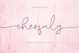 Cherfuly Typeface Review: Elevating Campaign Visuals with Classy Script Design