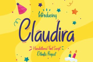 Claudira: The Playful Script Font That Elevates Your Brand Identity