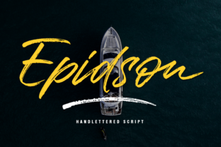 Epidson: The Script Typeface for Dynamic Web Design