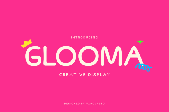 Glooma: The Creative Display Font for Bold Campaigns
