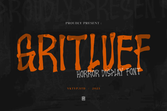 Gritluef: The Horror Display Font That Elevates Campaign Impact