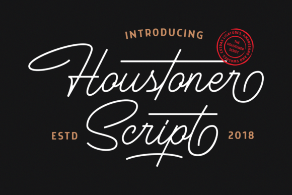 Houstoner: The Script Font That Elevates Digital Branding