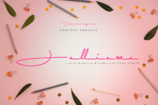 Jullianne Script Font: Elevate Campaign Visuals with Minimalist Elegance