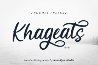 Khageats: The Script Typeface That Transforms Small Business Branding