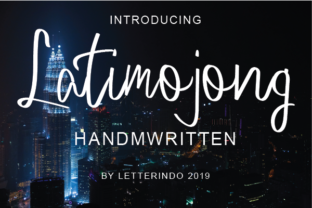 Latimojong: A Premium Script Typeface for Editorial Design
