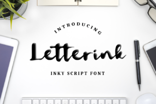 Letterink: A Script Font for Polished Digital Branding