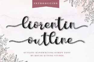 Liorentin Outline: A Playful Script for Editorial Design