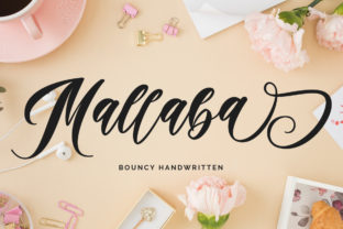 Mallaba: The Handwritten Script Font for Modern Web Design