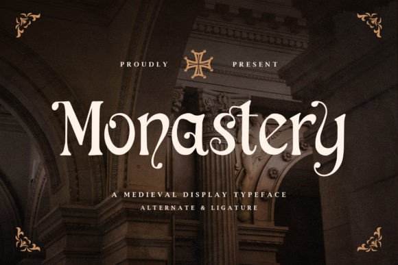 Monastery: A Medieval Typeface for Editorial Design