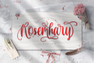Rosemhary: The Script Font for Romantic Brand Identity