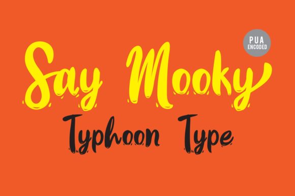 Say Mooky: A Fresh Script Font for Memorable Brand Identity