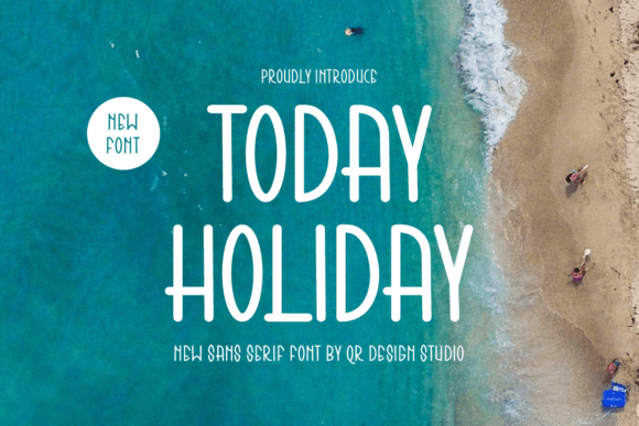 Today Holiday: A Modern Sans Serif Font for Editorial Projects