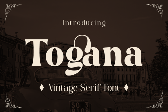 Togana: The Serif Font That Elevates Every Campaign