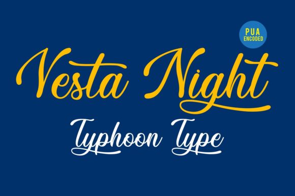 Vesta Night Font Review: A Luxe Script for Modern Brand Identity