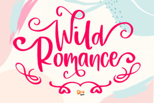 Wild Romance Typeface: A Script Font for Handmade Branding