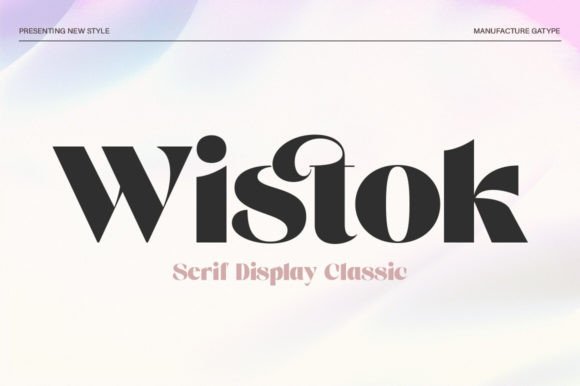 Wistok: A Premium Serif Typeface for Modern Web Design