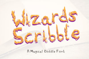 Wizards Scribble: A Playful Script Font for Editorial Design